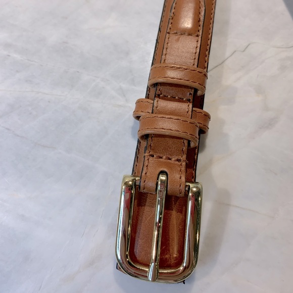 Mens brown leather belt with subtle western vibes size 36” - Picture 4 of 7